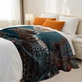 thumbnail image 3 of Flannel Fleece Throw Blanket, Soft Large Throw Blanket, Lightweight Cozy Plush Throw Blanket Fit Sofa Bed, 40"x50", Leopard, 3 of 7