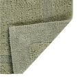 thumbnail image 6 of Better Trends 20" x 20" U-Shape Toilet Rug, 100% Cotton Tufted Bathroom Rug, Contour Mat, Water Absorbent, Reversible , Machine Wash Sage Lux Collection, 6 of 6