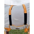 thumbnail image 5 of 66 In Hilason Horse Fly Sheet With Neck Uv Protect Mesh Bug Mosquito Summer White/Orange, 5 of 8