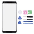 thumbnail image 2 of Placa de cubierta frontal de cristal de pantalla exterior de teléfono de 6 pulgadas para Google Pixel 2XL con herramienta de reparación, 2 of 8