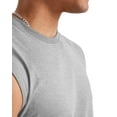 thumbnail image 5 of Hanes Essentials Men's Muscle Tank Sleeveless Tee Workout Gym Crewneck Midweight, 5 of 5
