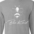 thumbnail image 4 of Inktastic Bee Kind Cute Bee Long Sleeve T-Shirt, 4 of 5
