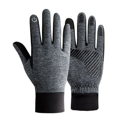 

Winter Outdoor Sports Insulated Work Gloves Windproof Touchscreen Gloves Gray Xl Insulated Work Gloves