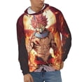 thumbnail image 2 of Fairy Tail Mens Active Sweatshirts Cozy Hoodie 3d Graphic Sweater Casual Winter Clothes Tops Coat Medium, 2 of 7