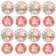thumbnail image 1 of 1 Set 20Pcs Christmas Theme Party Paper Plates Disposable Plate (Assorted Color), 1 of 2