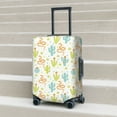 thumbnail image 5 of Uemuo Snake And Cactus Printed Washable Luggage Cover - Fashion Suitcase Protector Fits 18-32 Inch Luggage -, 5 of 9
