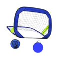 thumbnail image 4 of Meta de fútbol de niños Neta Neta Práctica portátil Puerta de fútbol Football Match Gal de fútbol Puerta de fútbol para jardín deportivo Patio trasero Azul, 4 of 8