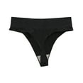 thumbnail image 3 of Aayomet Culotte Femme String Aguichant (Noir, m), 3 of 5