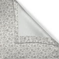 thumbnail image 4 of Ambesonne Beige Valance Pack of 2, Gentle Floral Nature, 54"X12", Tan White, 4 of 5