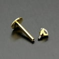 thumbnail image 2 of Golden Gem Top Prong Set Steel Labret, 2 of 2