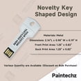 thumbnail image 3 of Unidades flash USB Paintechz Custom Key de 8 GB, paquete de 100 con logotipo, 3 of 7