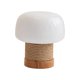 thumbnail image 1 of Lámpara de mesa de madera for dormitorio, decoración de mesita de noche., 1 of 6