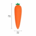 thumbnail image 3 of Jumbo SQUEEZY CARROT Squishy , 12in Soft Slow Rising Carrot Squeeze Fidget Toy , Vegetable Shaped Anxiety Relief Toy for Kids Adults, 3 of 6