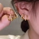 thumbnail image 1 of 2022 Charm Corea Pendientes Para Las Mujeres De Acero Inoxidable Cristal De Metal Stud 4 Efectos De Moda Accesorios De Joyería, 1 of 4