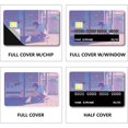 thumbnail image 4 of Pegatinas de plástico PVC para tarjetas impermeables, autoadhesivas, para decoración de tarjetas bancarias, rectangulares, 186,3 x 137,3 mm, 4 of 8