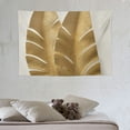 thumbnail image 3 of FANNA Gold Leaf Bronze Sculpture Tapestry 60x40in Soft Lightweight Living Room Bedroom Dorm Decoration 60x40in, 3 of 7