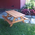 thumbnail image 4 of Pressure Treated Pine Kids Picnic Table, 4 of 8