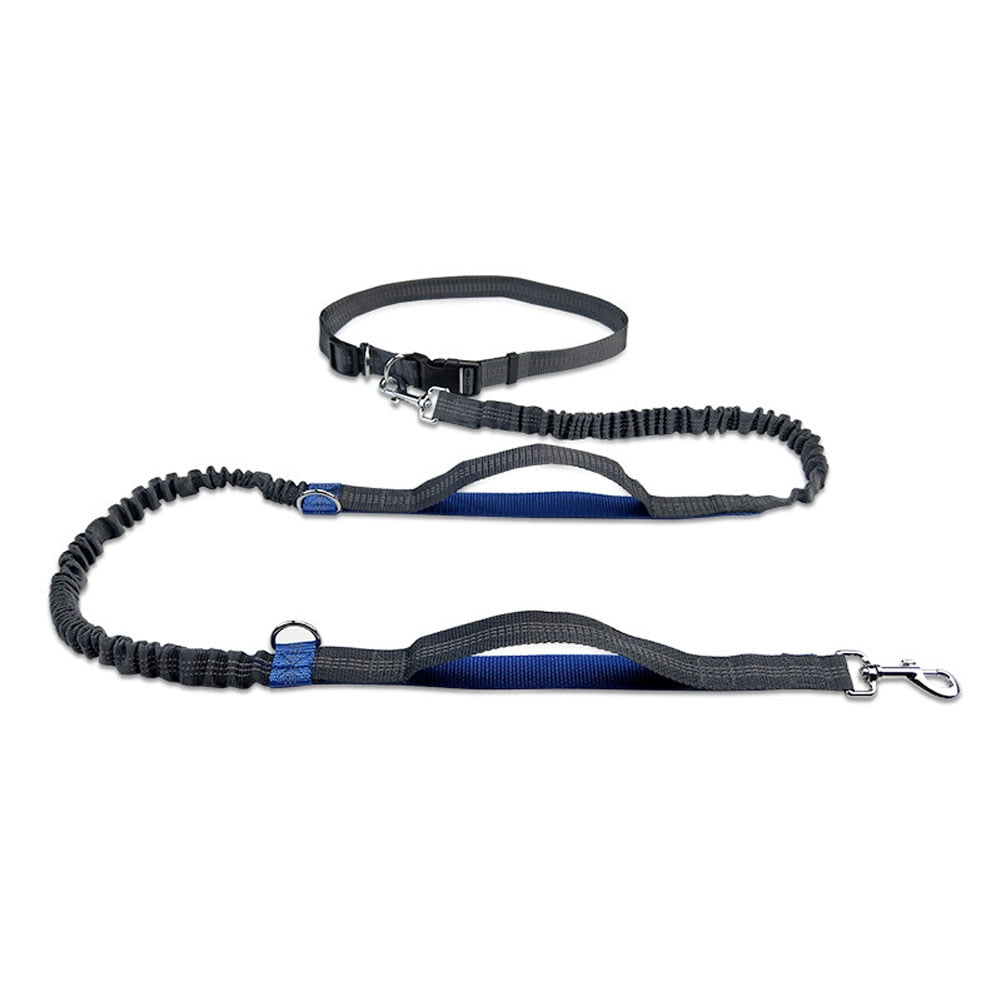 Elastic Dog Leash Reflective Adjustable Waist Rope Hands Free Traction Rope Pets Accessories