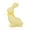 White & Yellow, variant on Mightlink Bunny Stuffed Doll Cloth Art Plain Ribbon Bowknot Handmade Adorable Scene Layout PP Cotton Happy Easter Rabbit Ornament Toy Easter Supplies