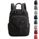 thumbnail image 1 of Mochila de nailon para mujer, impermeable, para portátil, para estudiantes (negra), 1 of 6