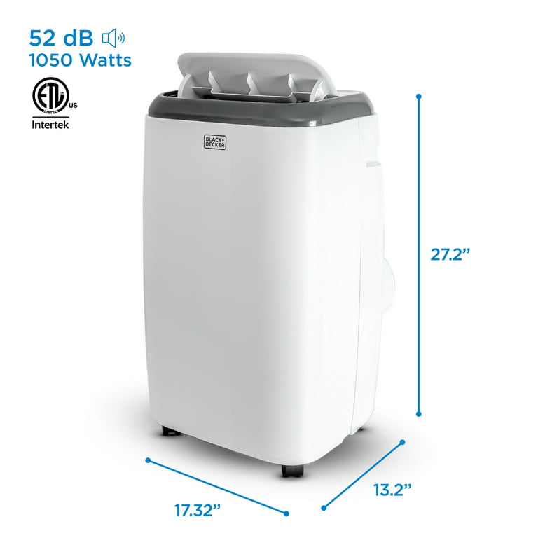 Black+Decker BPP06WTB Portable Air Conditioner 6,000 BTU White New No Box