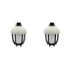 thumbnail image 2 of Toystoory Camping LED USB 1200mAh Carpa Luz Linterna Camino impermeable Jardín Ciclismo Césped Decoraciones colgantes Blanco Blanco 2piezas, 2 of 6