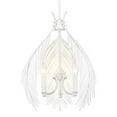 thumbnail image 3 of Golden Lighting Cay 3-light Pendant in Matte White, 3 of 12