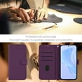 thumbnail image 6 of ELEHOLD Wallet Case for Samsung Galaxy A32 4G, PU Leather Stand Case with 3 Card Holders & Wrist Strap, Shockproof TPU Inner Flip Cover,Violet, 6 of 8