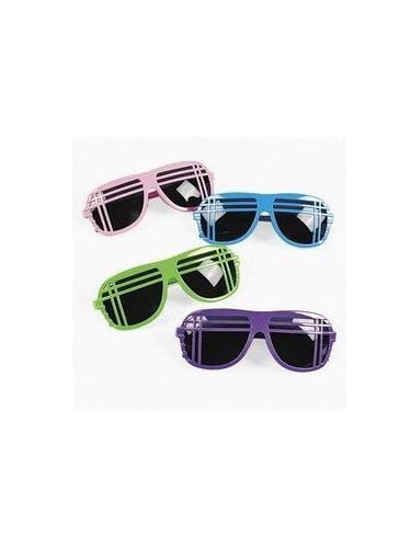 80's colorful neon sunglasses 80's costume bracelets retro 80's glasses night 80's shades day 80's party 80's costume 80's wristband Accessoires Zonnebrillen & Eyewear Zonnebrillen 