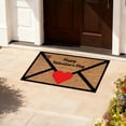 thumbnail image 5 of fsxdhpcsgfc Envelope Design Heart Shaped Area Rug For Valentine's Day Anniversary Wedding Bedroom Soft Floor Mat Throw Blanket Merry Home Soft Living Room Area Rug Fuzzy Throws And Blankets for Sofa, 5 of 6