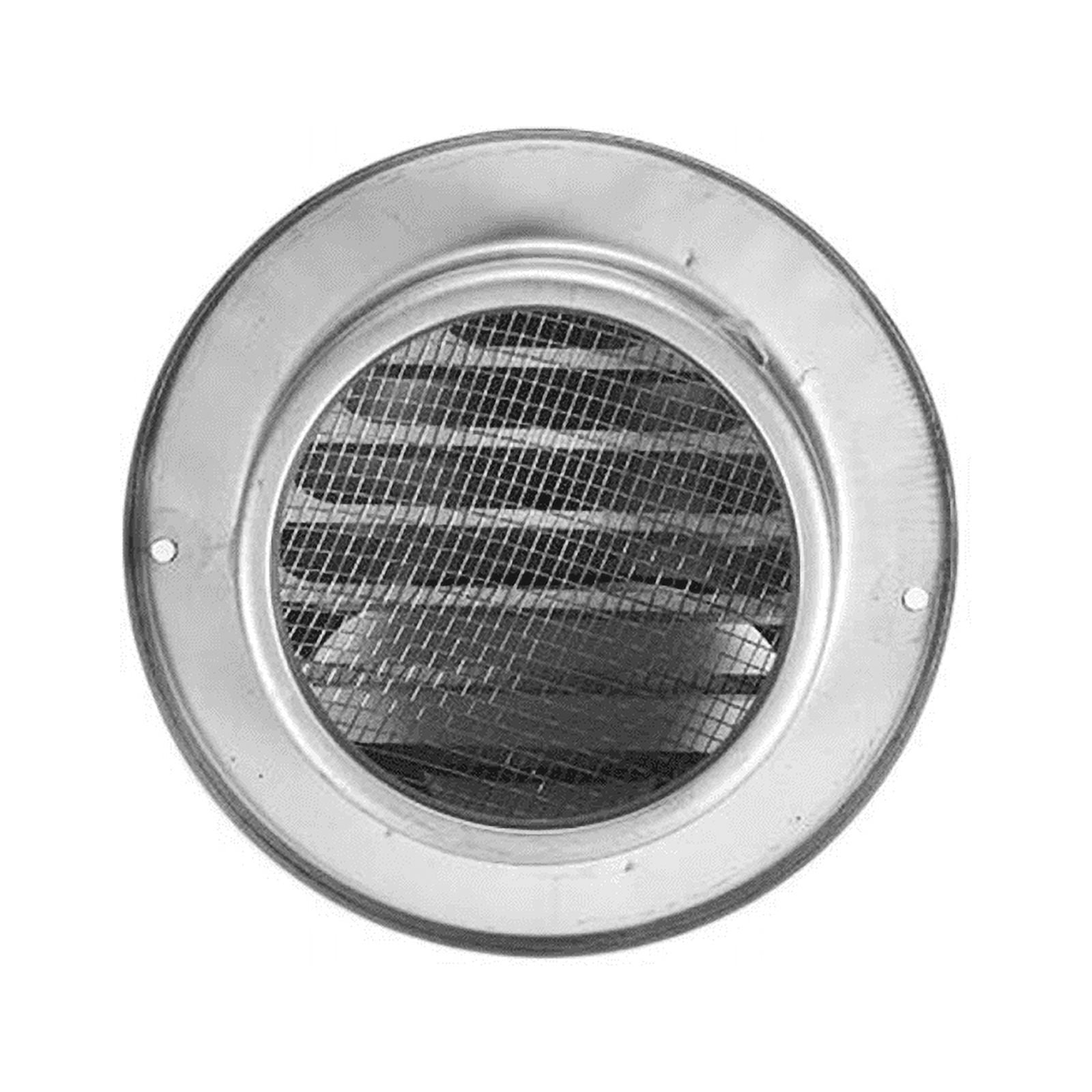 5X 304 Stainless Steel Air Vent Round Grille Ventilation Cover Wall Vent Outlet 4 Inch