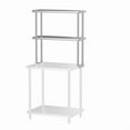 thumbnail image 3 of Stainless Steel Overshelf for Prep & Work Table, 2-Tier Adjustable NSF Certified Double Deck Shelf for Restaurant, Bar, Kitchen, Garage, Commercial Utility Use, 3 of 7
