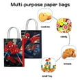 thumbnail image 4 of 16 pcs For Spiderman Theme Birthday Party Bags,Party Favor Bags,With Candy Gift Bags Handles Favor Bags for Birthday Party Decorations, 4 of 4