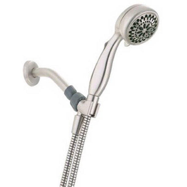 Delta Faucet 75700SN Satin Nickel 7 Spray Hand Shower Head Walmart