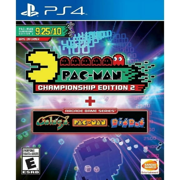 Restored Pac-Man Championship Edition 2 (PlayStation 4, 2017) Maze Game (Refurbished)