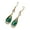 Green, variant on YIEMEEN Delicate Water Drop Earrings Elegant Ear Studs Alloy Texture Fashion Date Earrings Perfect for Work or Social Gatherings