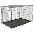 thumbnail image 1 of Go Pet Club MLD-19 Foldable Metal Dog Crate, Black, 1 of 4