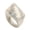 White gray, variant on Triangular Faceted Statement Rings Modern Wide Rings Resin Texture Suitable for Fashionable Layer Accessories