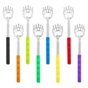Back Scratcher Ohuhu 8 Pack Extendable Telescopic Bear Claw Back Itching Scalp Scratchers Massager, Portable Hand Massage Tool, Great Father's Day Gift Ideal