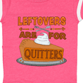 thumbnail image 4 of Inktastic Leftovers Are for Quitters with Pumpkin Pie Boys or Girls Baby Bodysuit, 4 of 5