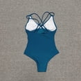 thumbnail image 7 of Women's One Piece Swimsuit Tummy Control Slimming Crisscross High Cut Low Back Swimwear 2026 Trendy Summer, 7 of 7