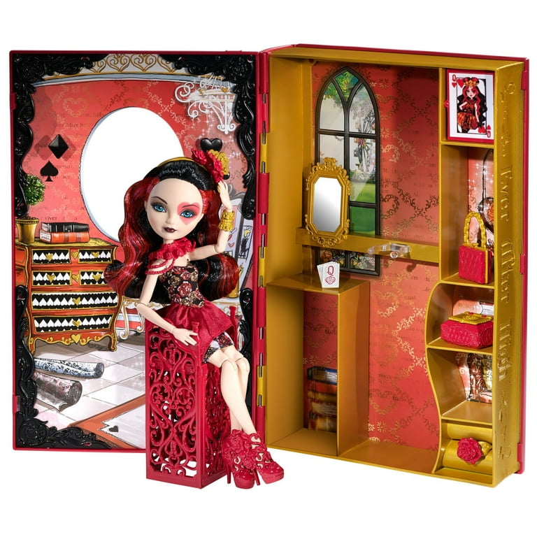 Ever After High Lizzie Hearts Spring Unsprung Book Playset