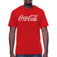 thumbnail image 3 of Coca-Cola Short Sleeve Graphic Pullover Crew Neck Relaxed Fit T-Shirt (Men's or Men's Big & Tall), 2 Pack, 3 of 8