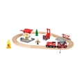 thumbnail image 4 of BRIO 33815 Set de Bomberos de Rescate | Juego de juguetes de tren de 18 piezas con camión de bomberos y accesorios | Pistas de madera para niños | Ideal para niños pequeños de 3 años en adelante, 4 of 5