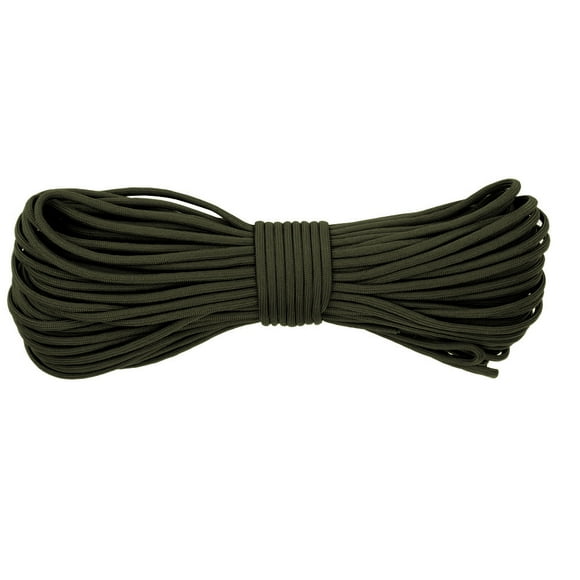 Paracord 31m Cordón De Paracord Multifuncional Reflectante Cuerda De Núcleo De 7 Hilos Para Acampar Verde Militar
