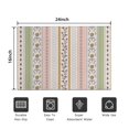thumbnail image 5 of Bohemian Retro Floral Non-Slip Entryway Door Mat,Boho Indoor Decor Durable Low Plush Door Mat,Washable Welcome Rug for Patio Hallway Home Decor 16x24 Inches, 5 of 7