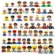 thumbnail image 2 of Figuras de acción de gran tamaño, ciudad, princesa, policía, familia, bloque de construcción, muñeca, personaje, accesorio, juguetes, montaje, regalo para niños Tan Jianjun unisex, 2 of 2