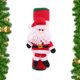 thumbnail image 3 of Paquete de 2 decoraciones de cocina con dibujos animados para alegrar las fiestas navideñas. Fundas para manijas de refrigerador y microondas, 3 of 8