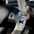 thumbnail image 5 of Alpaca 14.5 Inch Printing PVC Leather Auto Accessories Steering Wheel Covers for Car Wheel Protection, 5 of 6
