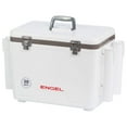 thumbnail image 2 of ENGEL 30 Qt Leak-Proof Insulated Drybox Cooler with 4 Rod Holders - White, 2 of 9